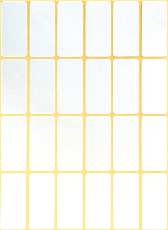 Avery Zweckform 3324 Vielzweck Etiketten, 38 x 18, mm, 27 Bogen/648 Etiketten, weiß