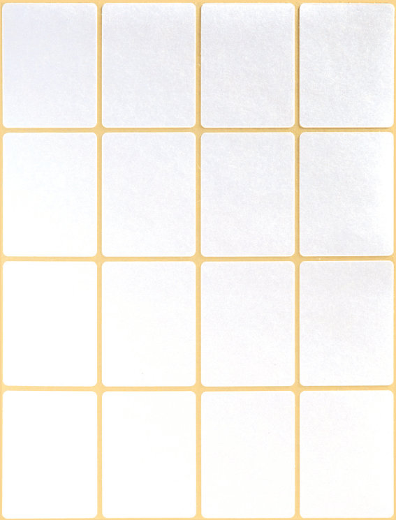 Avery Zweckform 3326 Vielzweck Etiketten, 38 x 29, mm, 24 Bogen/384 Etiketten, weiß