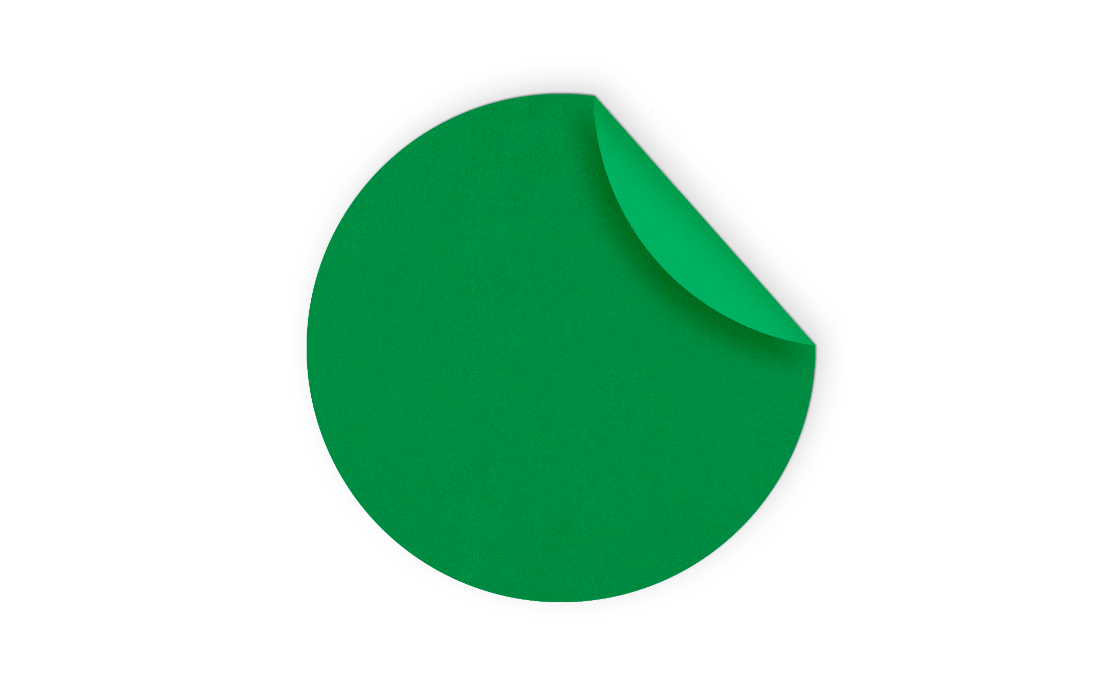 Papier grün permanent
