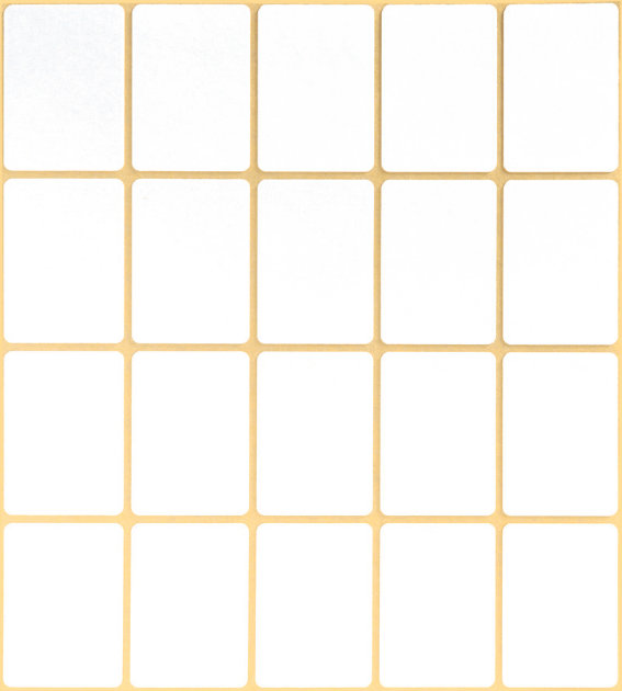 Avery Zweckform 3321 Vielzweck Etiketten, 32 x 23, mm, 28 Bogen/560 Etiketten, weiß